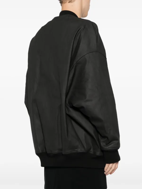 Rick Owens ロングライン ボンバージャケット | ブラック
