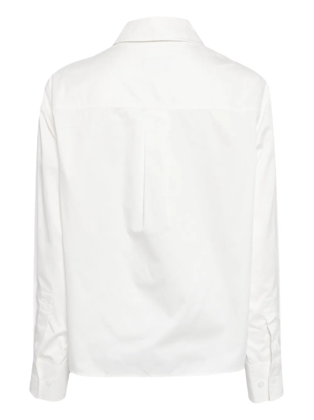 We11done Blouse met logo - Wit