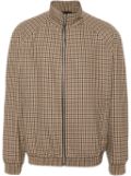 HUGO houndstooth-pattern jacket - Neutrals