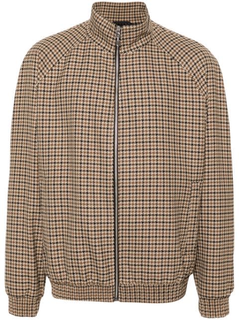 HUGO houndstooth-pattern jacket