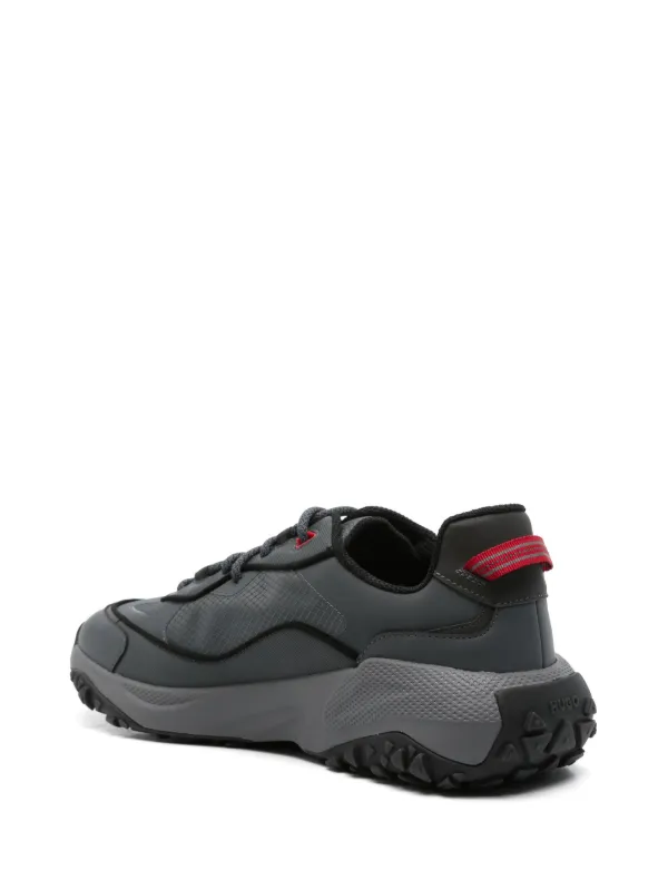 HUGO logo-print Sneakers | Grey | FARFETCH