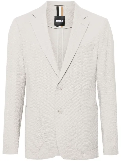 BOSS textured blazer