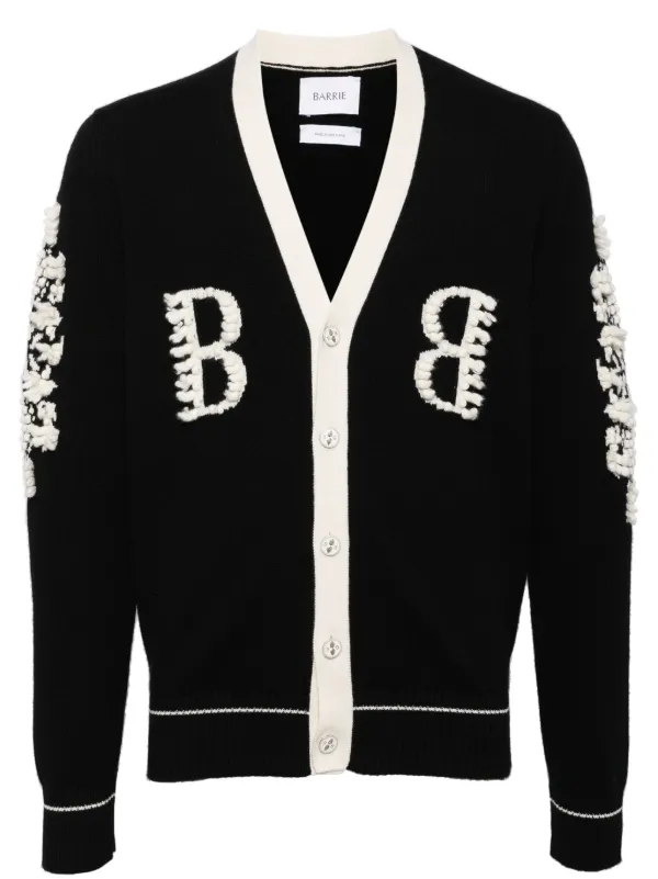 美品 バリー BARRIE ニット カーディガン ロングスリーブ 長袖 カシミヤ100％ トップス レディース S アイボリー Bally（バリー） 美品 BARRIE カシミヤ100% ニットカーディガン XS