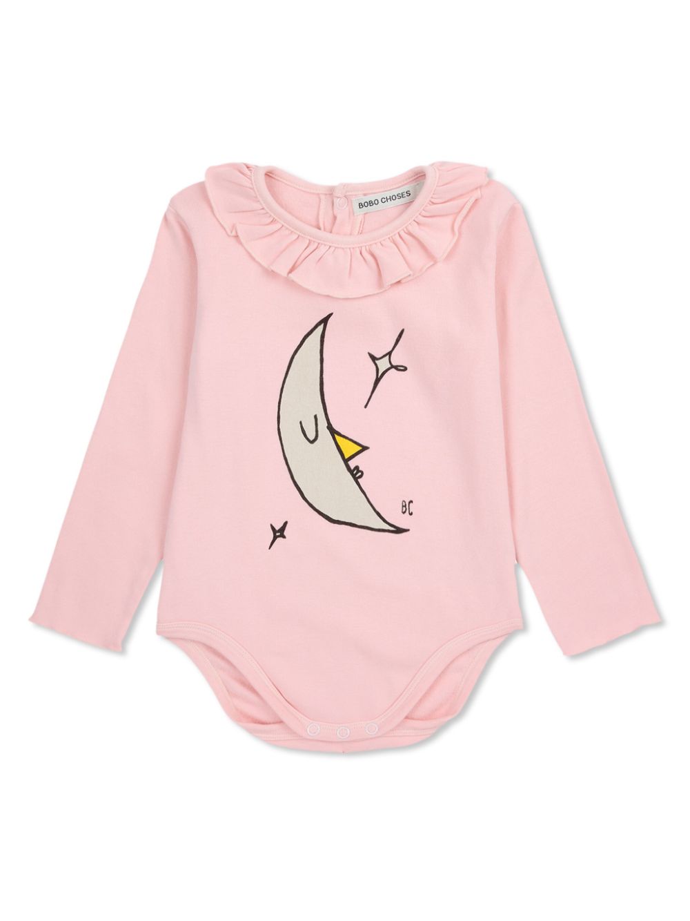 Bobo Choses Beneath The Moon ruffle body - Pink