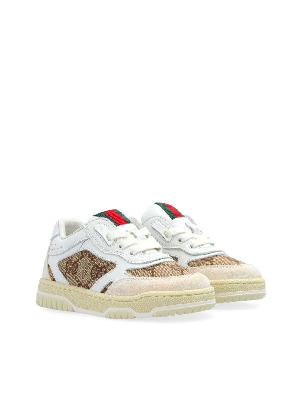 Gucci Kids Re-Web sneakers - Beige