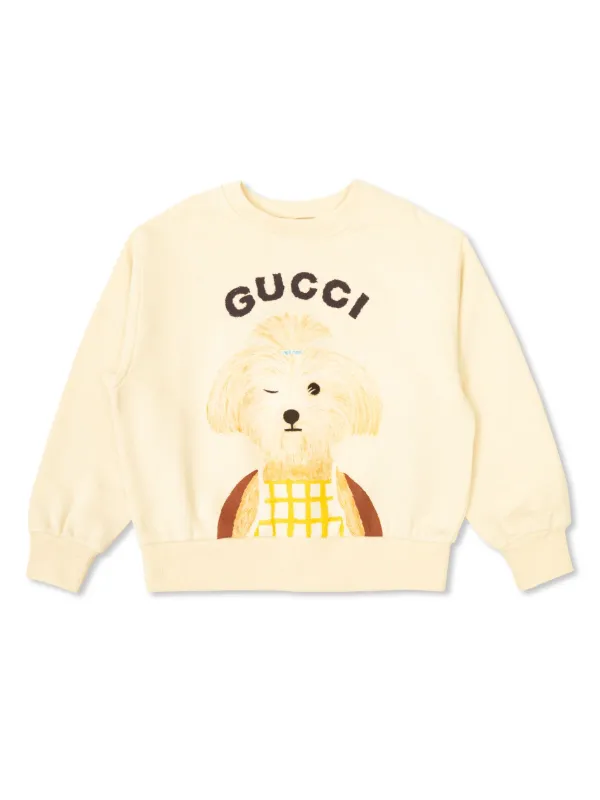 Gucci Kids Monstrad Sweatshirt Neutral FARFETCH SE