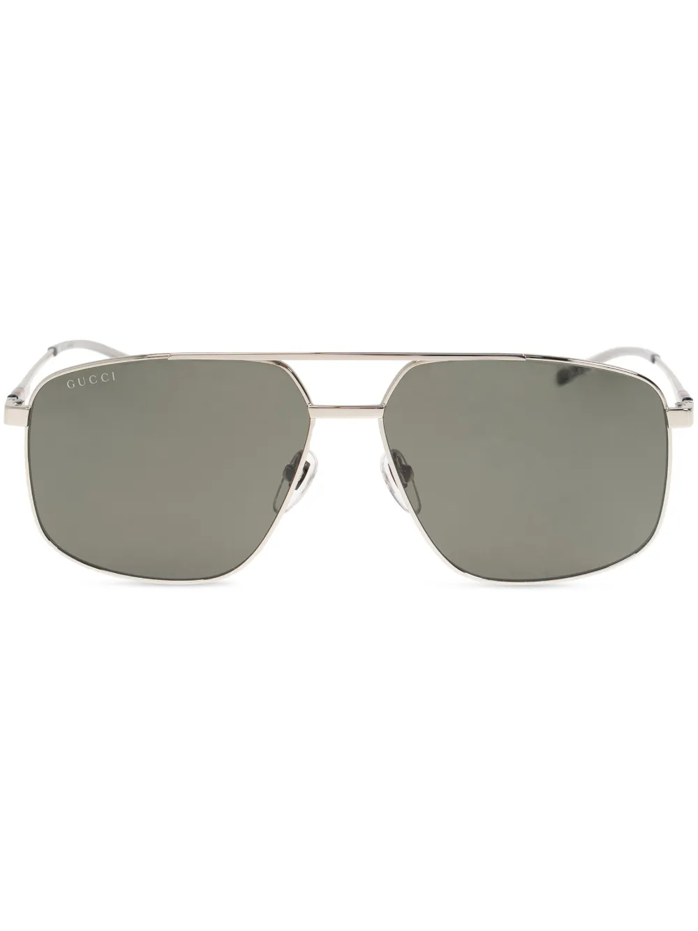 Gucci Eyewear Navigator zonnebril Goud
