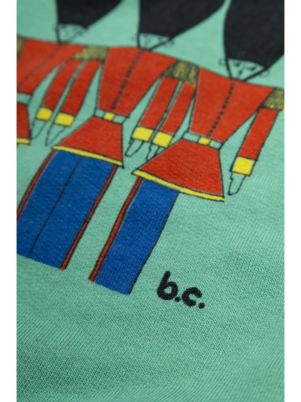Bobo Choses Little Tin Soldiers T-shirt Groen