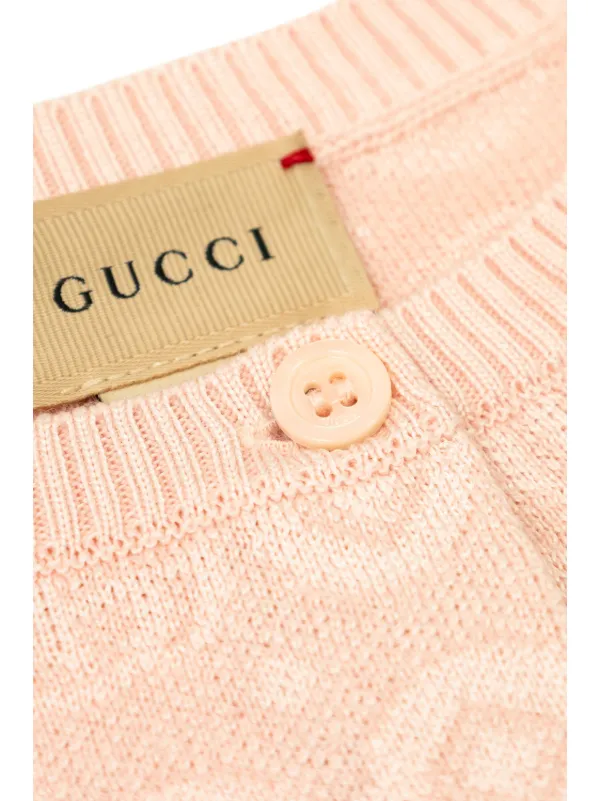 Gucci Kids ダブルG カーディガン | ピンク | FARFETCH JP
