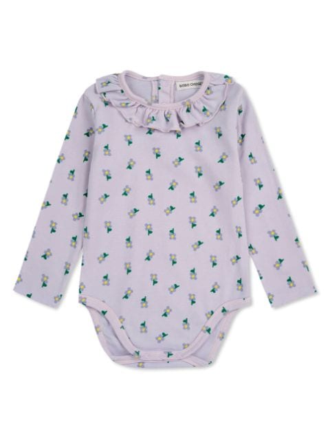 Bobo Choses Pansy Flower ruffle body