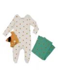 Bobo Choses Fairy Dog babygrow set - Neutrals