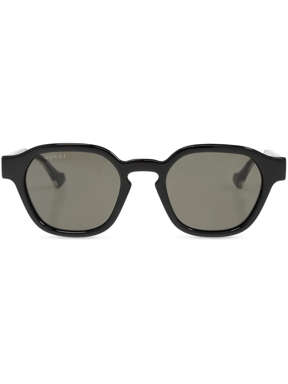 Gucci Eyewear Zonnebril met logoprint Zwart
