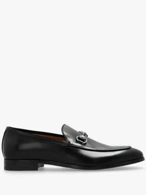 Gucci Horsebit-detail leather loafers