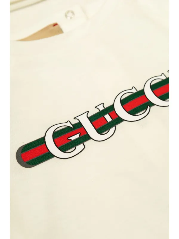 Gucci Kids Cotton two-piece Set | White | FARFETCH SG