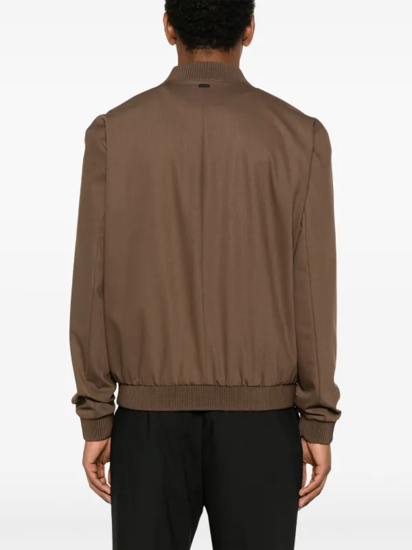 HUGO Ukashi Jacket | Brown | FARFETCH
