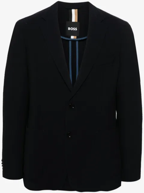 BOSS textured blazer