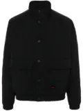 HUGO logo-tag water-repellent jacket - Black