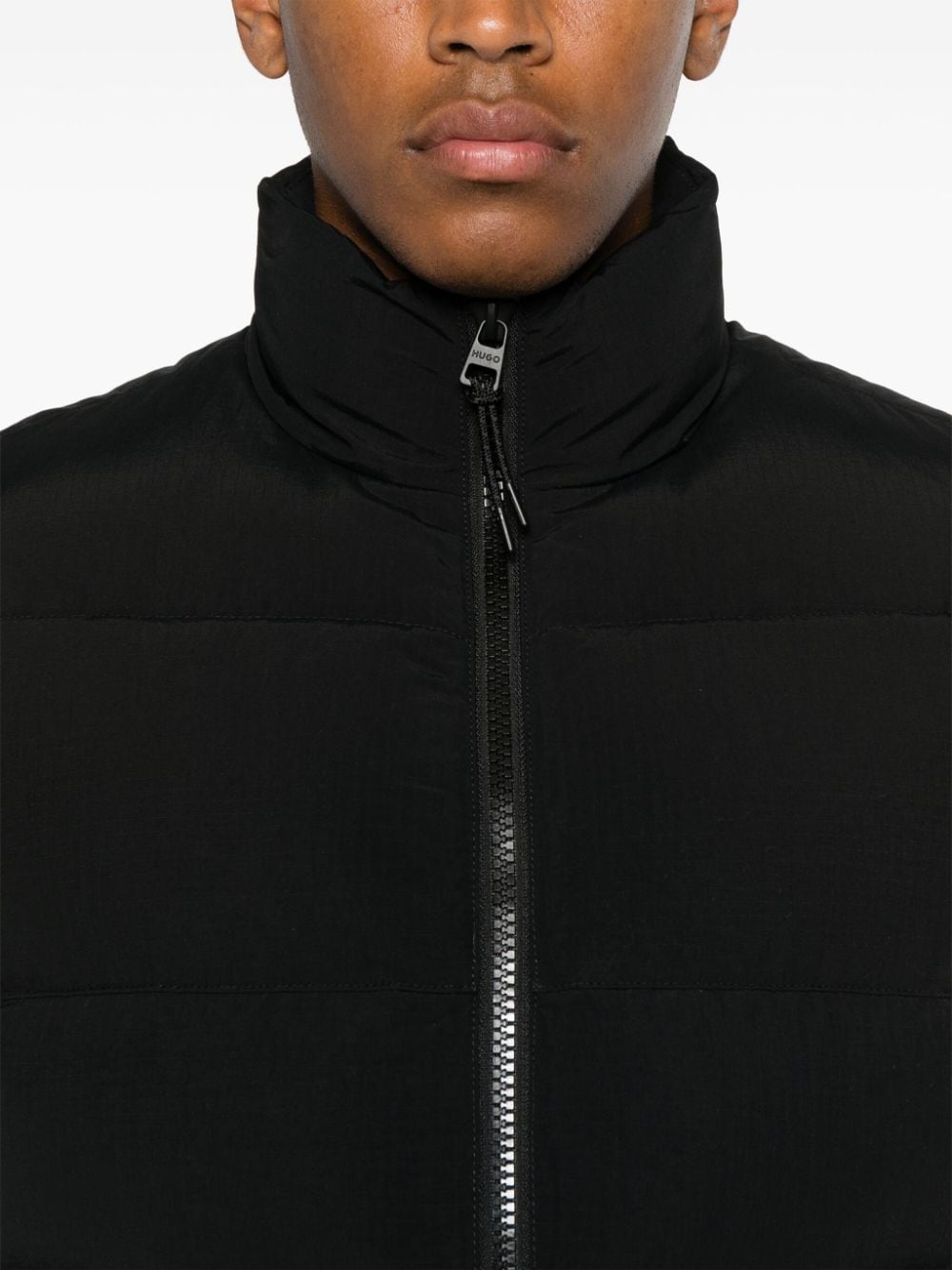 Shop Hugo Baltino Gilet In Black