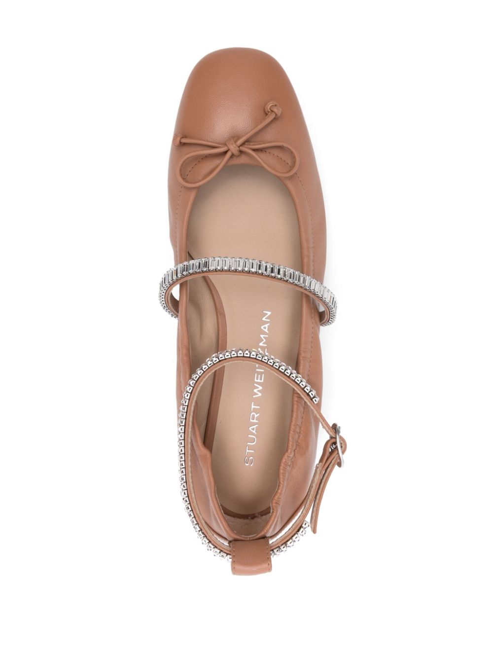 Stuart Weitzman Stefanie ballerina's Beige