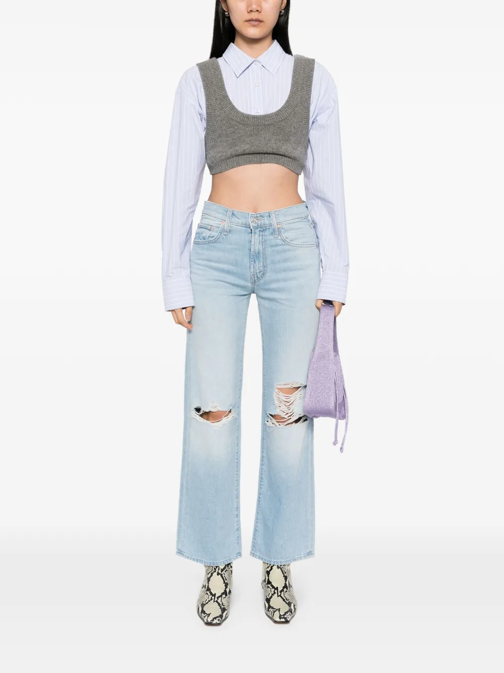 MOTHER The Spinner jeans - Blauw