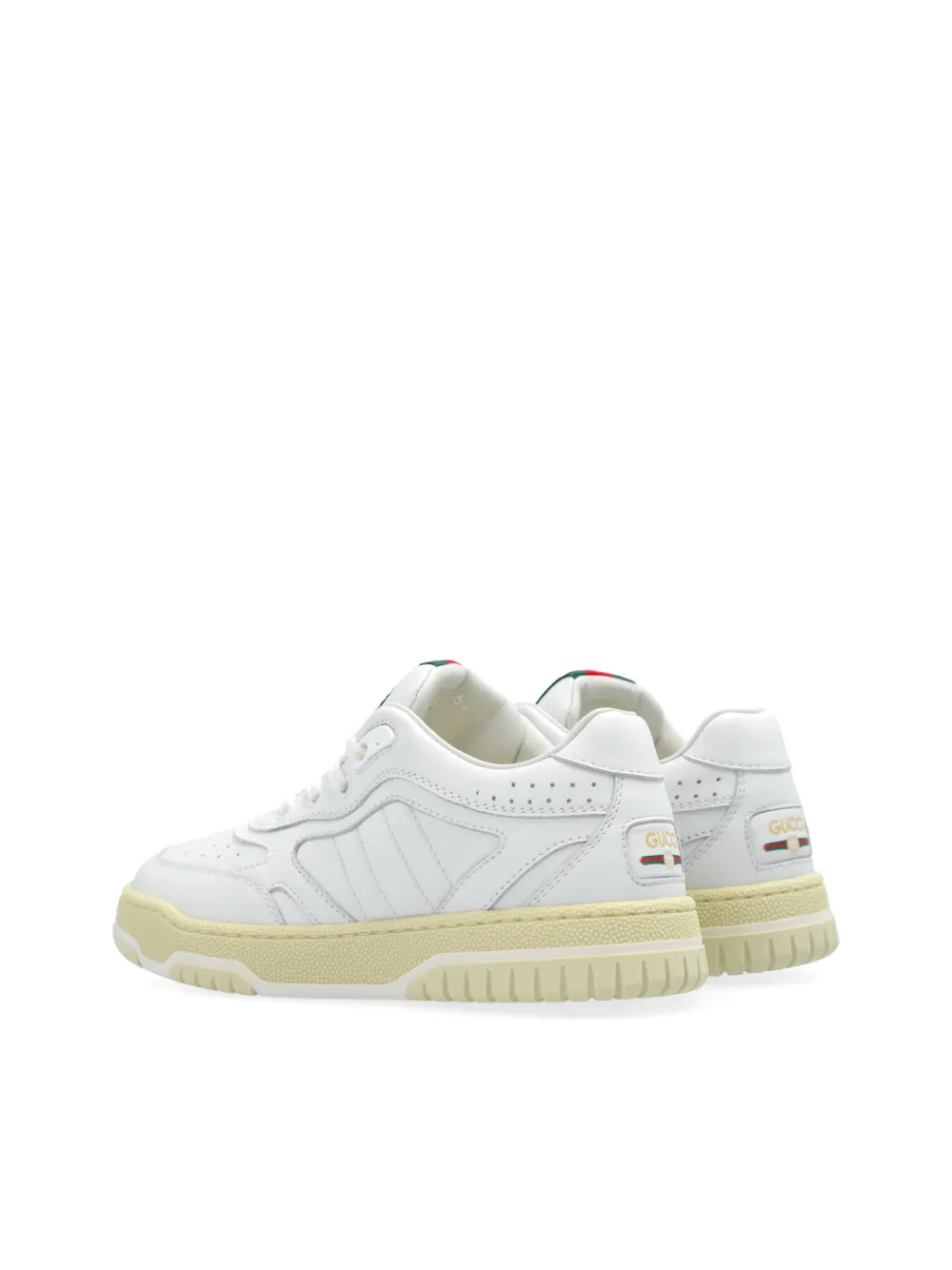 Gucci Sneaker With Interlocking G In White
