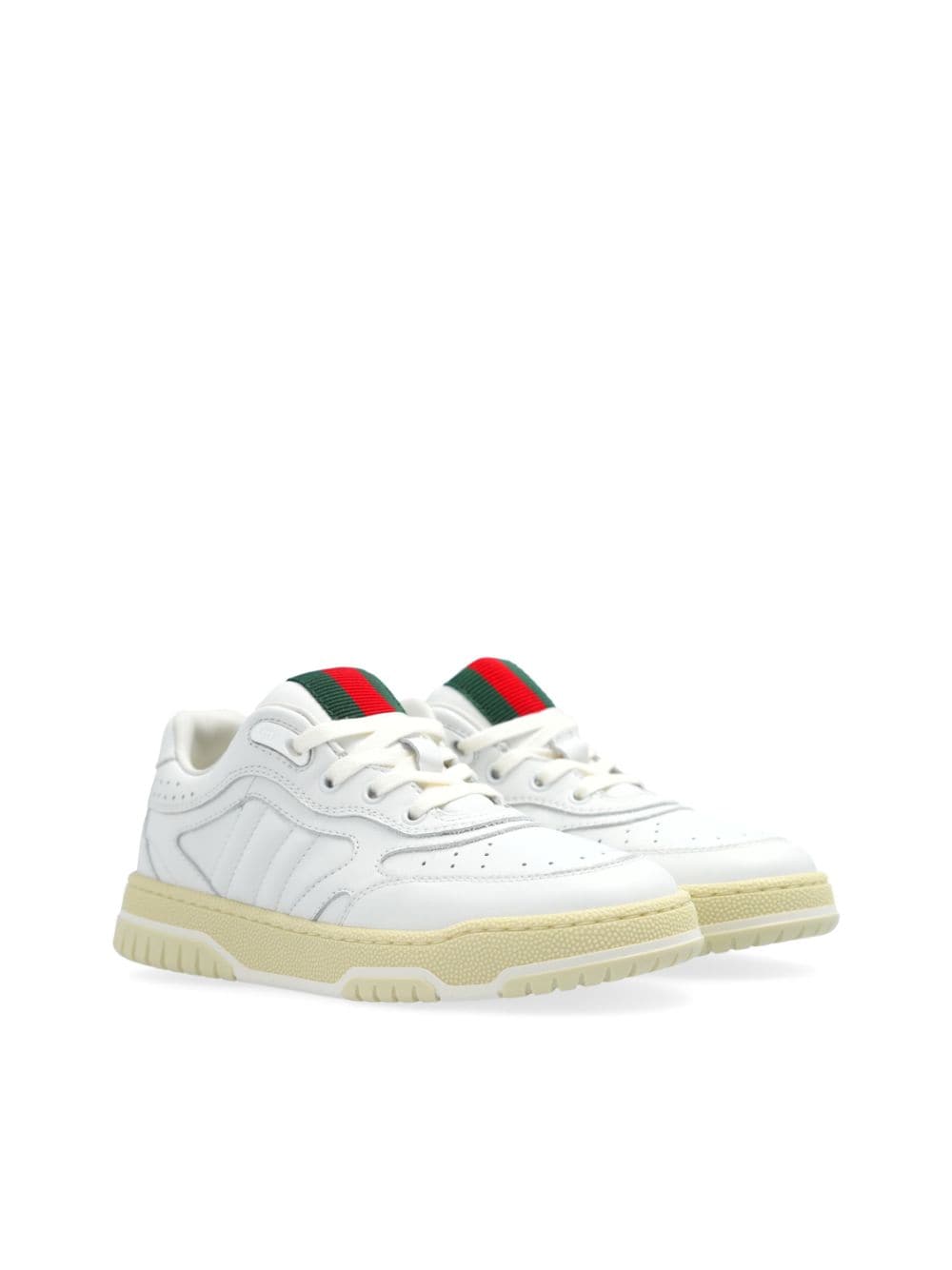 Gucci Kids Re-Web sneakers - Wit