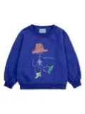 Bobo Choses Magic Flute sweatshirt - Blue