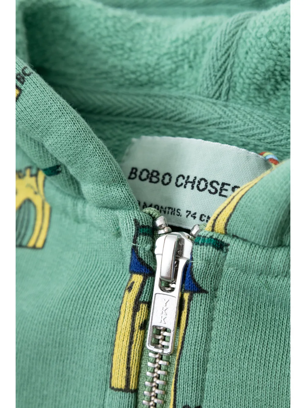 Bobo Choses Faraway Castle hoodie Groen