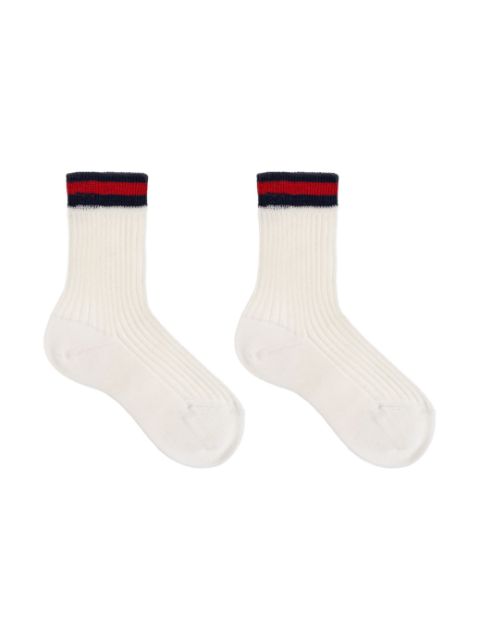 Gucci Kids web-detailing socks 