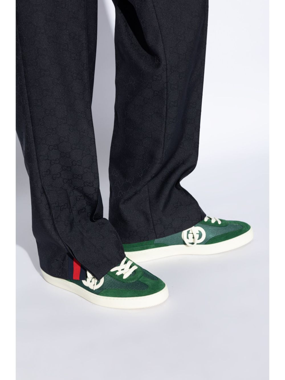 Gucci Interlocking GG sneakers - Groen