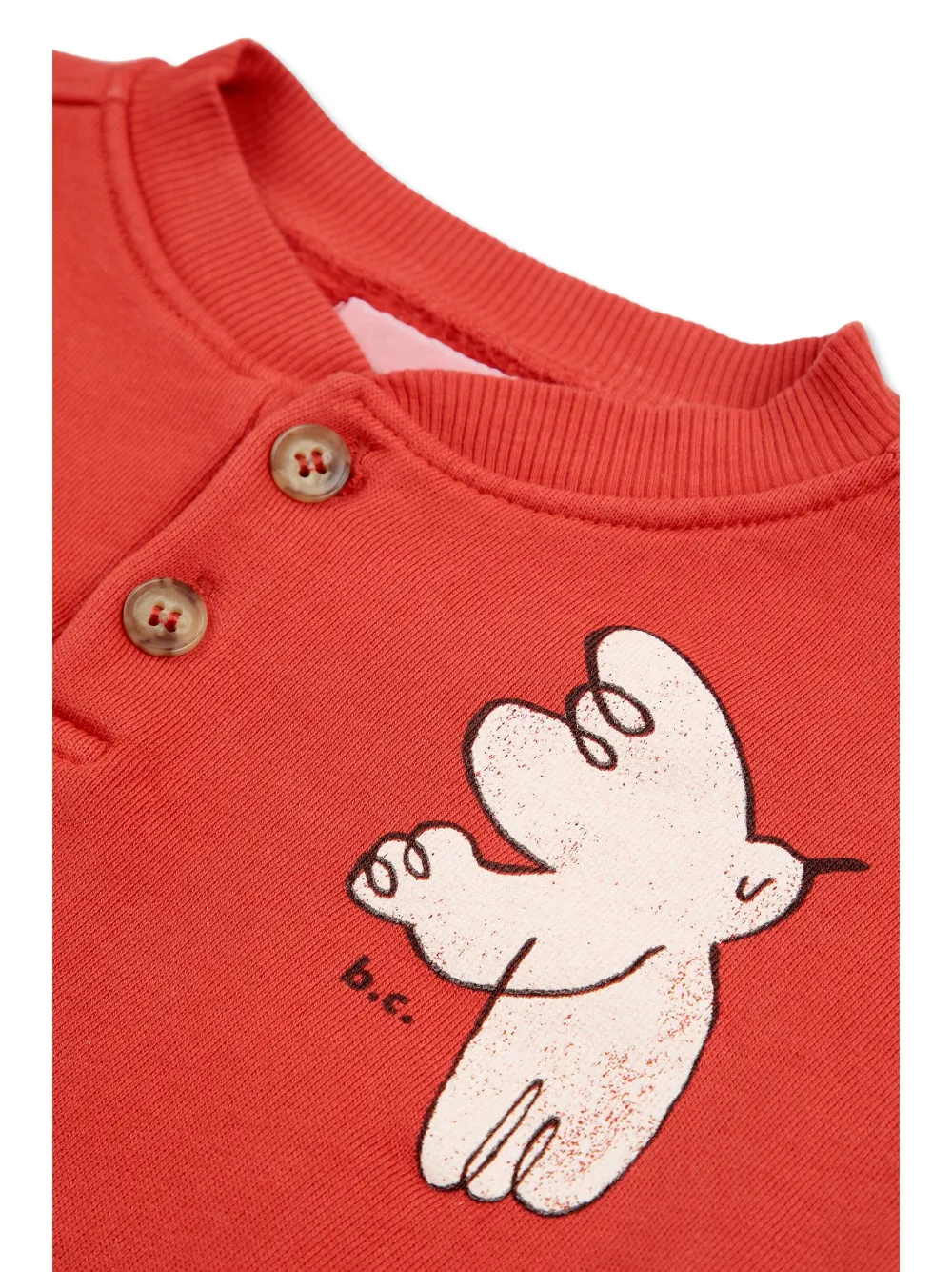 Bobo Choses Sweater met print Rood