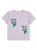 Bobo Choses Pansy Flower T-shirt - Purple