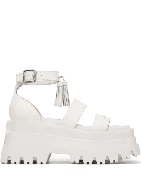 NAKED WOLFE Dare platform sandals