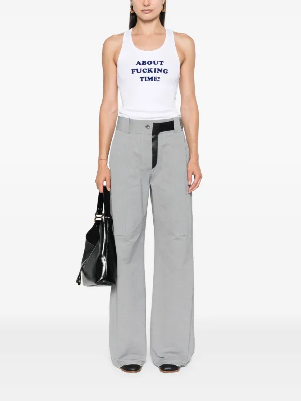 【関税込み】★Stella McCartney★スローガン タンクトップ Stella McCartney スローガン タンクトップ | ホワイト