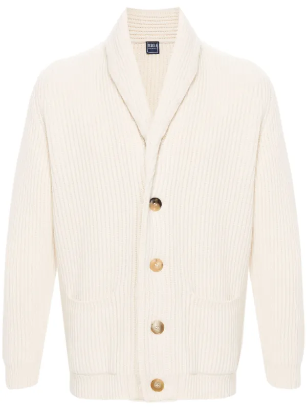 Fedeli Terminillo Cardigan | White | FARFETCH