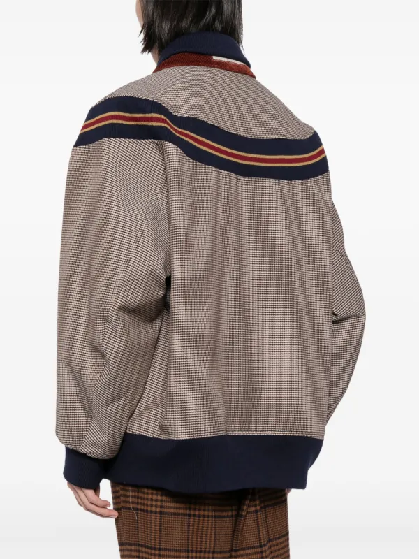 Kolor Aガン ボンバージャケット | ブラウン | FARFETCH JP