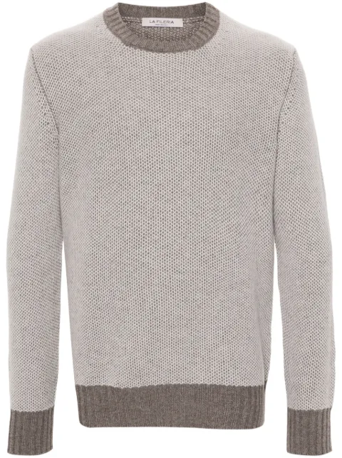 Fileria double-jacquard sweater