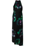 PINKO floral maxi dress - Black