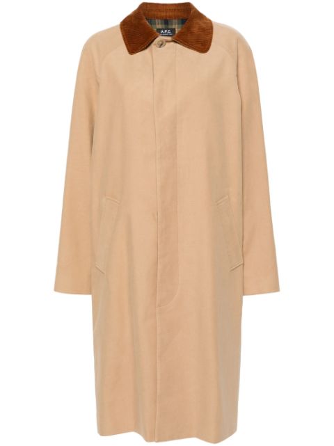 A.P.C. cotton long coat Women