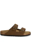 Birkenstock Arizona suede slides - Brown