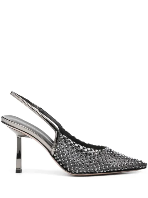 Le Silla 80mm Gilda slingback pumps