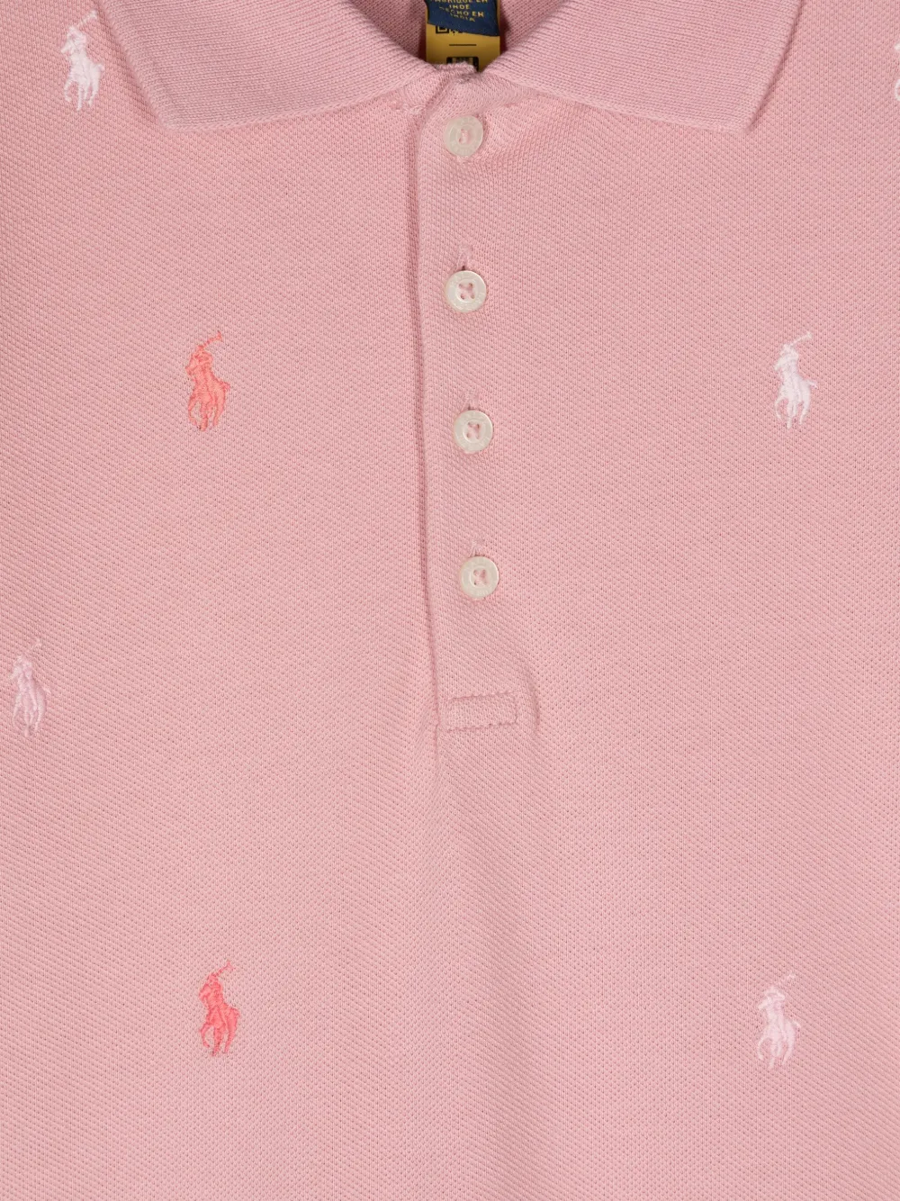 POLO RALPH LAUREN KIDS Polo Pony jurk Roze