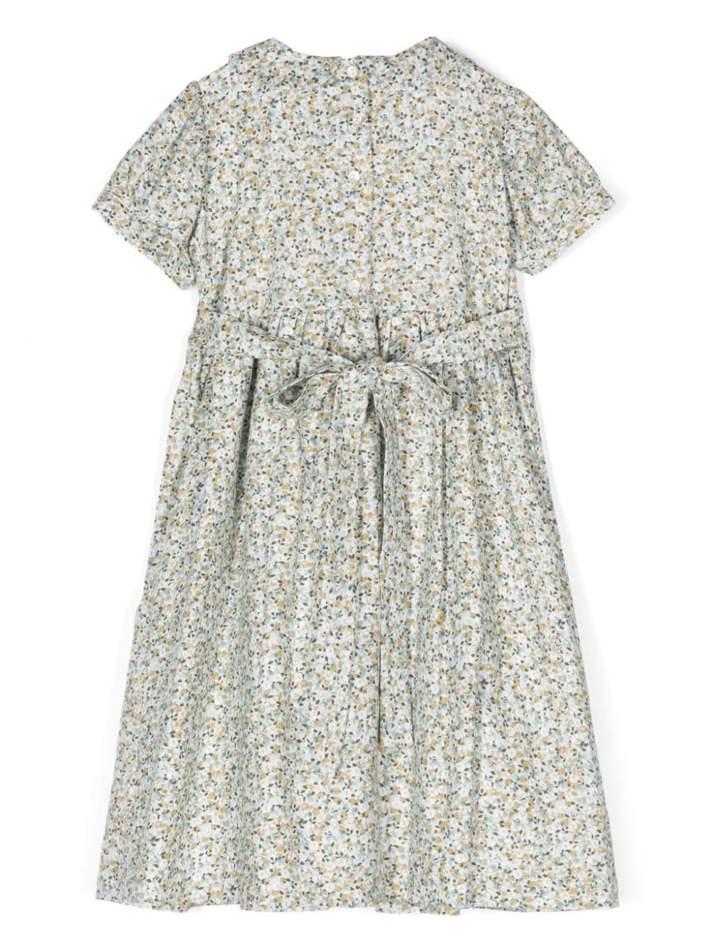 Siola floral-print dress - Blauw