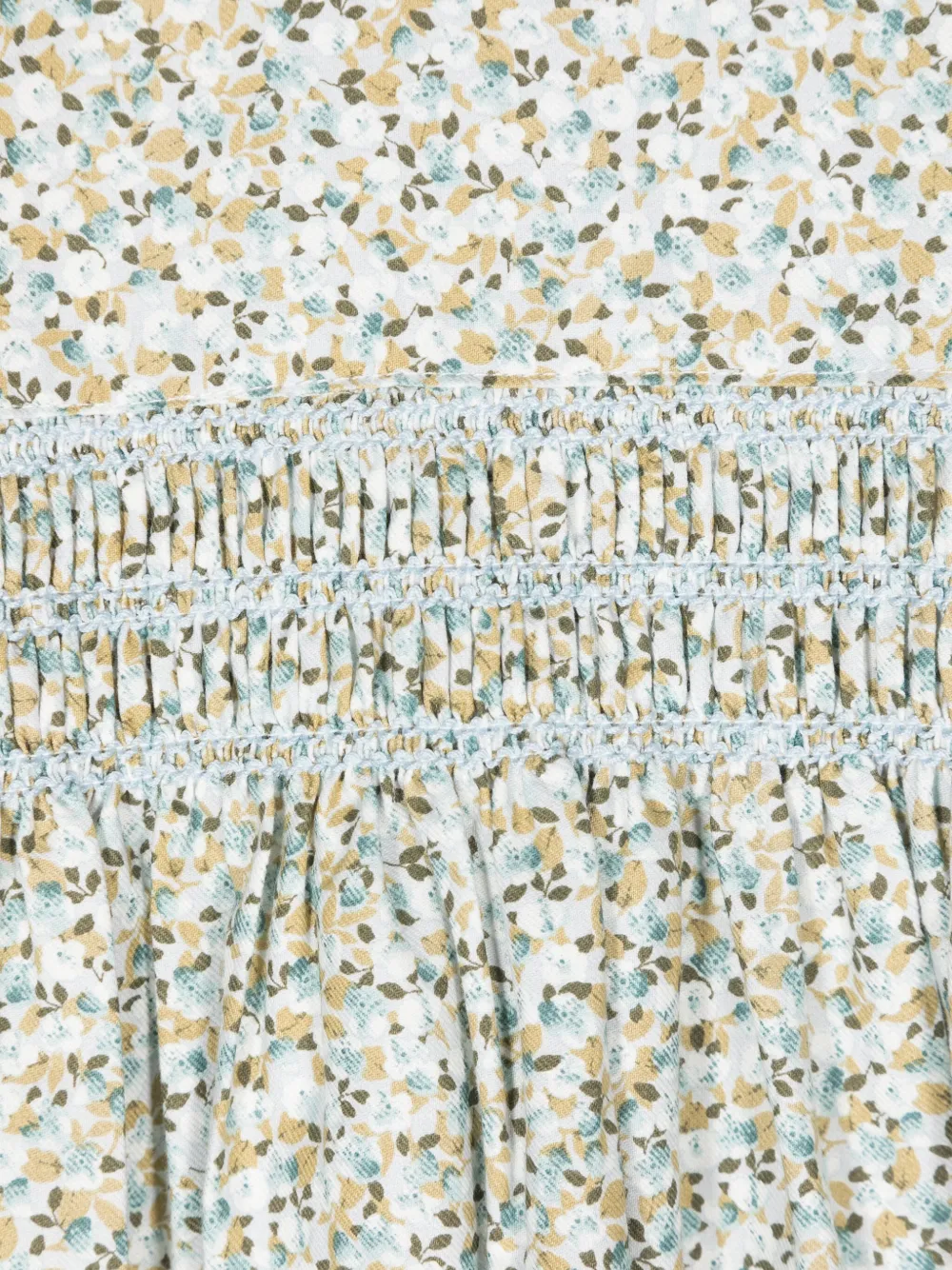 Siola Jurk met bloemenprint Blauw