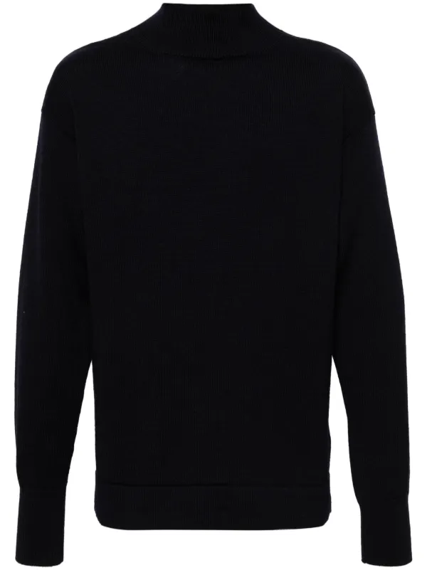 Maison Margiela ハイネック セーター | ブルー | FARFETCH JP