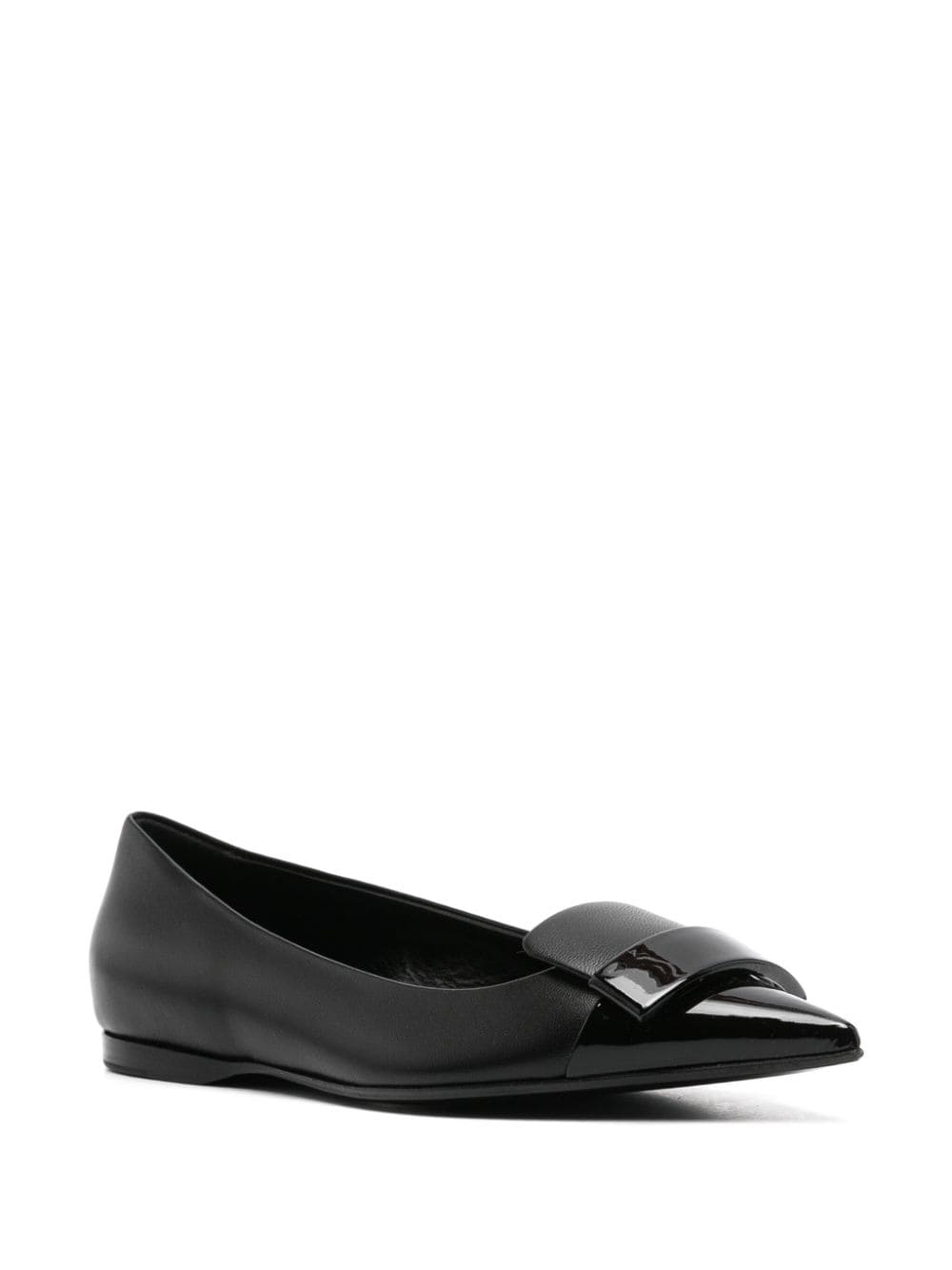 Sergio Rossi SR1 ballerina shoes - Zwart