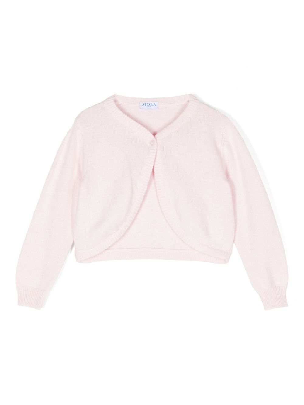 Siola fine-knit cardigan - Pink