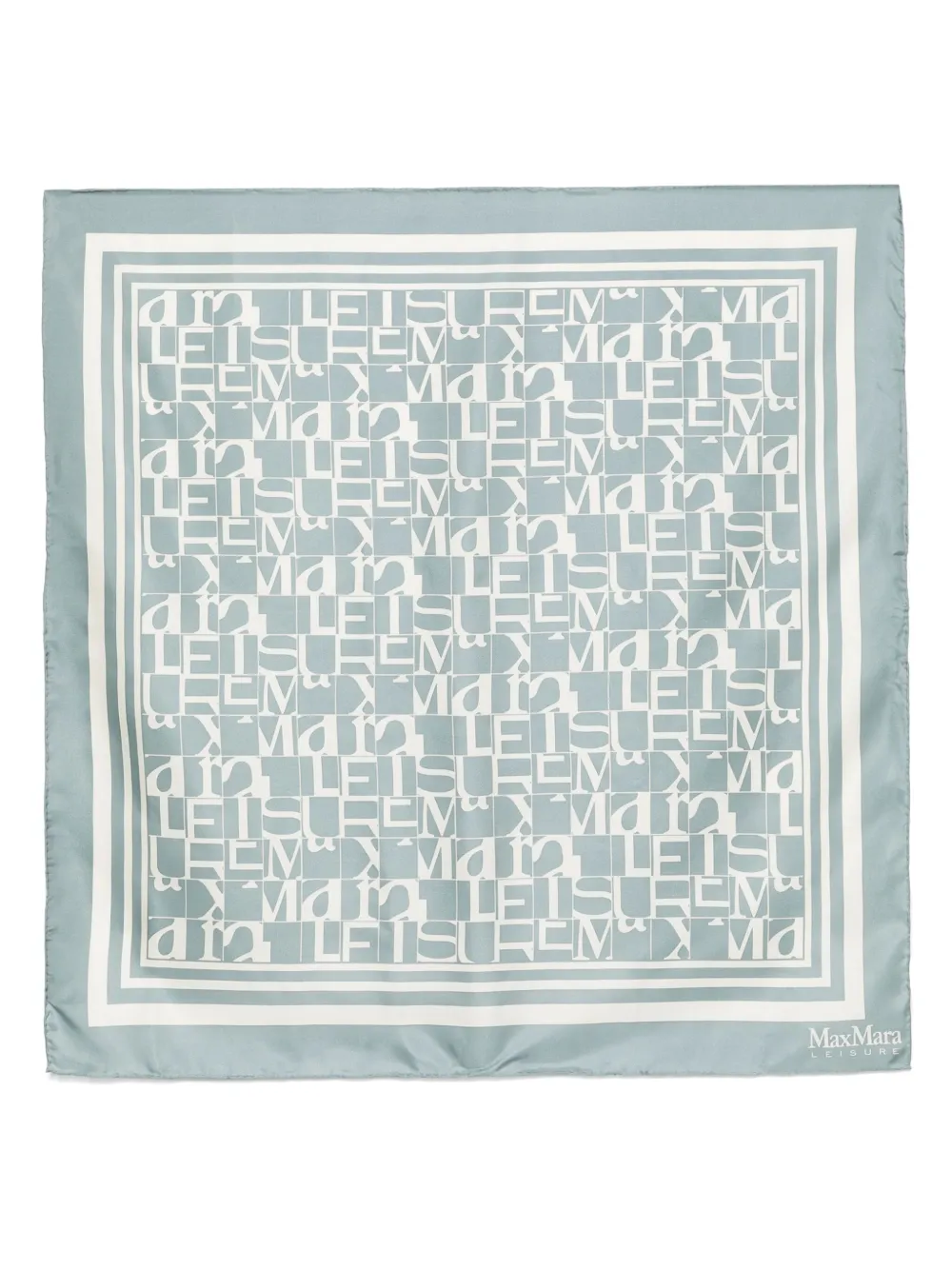 Max Mara Mozart scarf - Blue