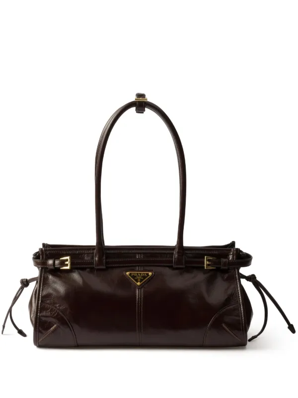 PRADA お洒落 Bonnie ミディアム レザー ハンドバッグ BURGUNDY 1BA426_2CYR_F0LV7_V_MOO_SLB.jpg