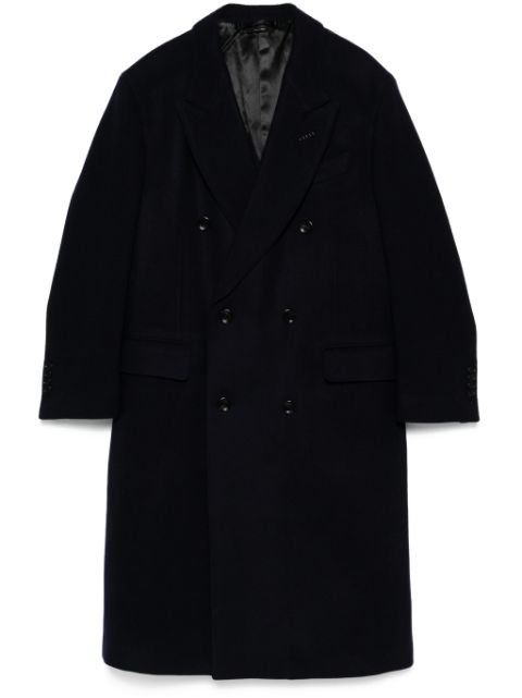 TOM FORD double-breasted wool coat